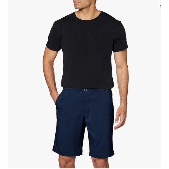 New Under Armour Men's Showdown Golf Shorts 32 Navy Blue - Picture 1 of 5